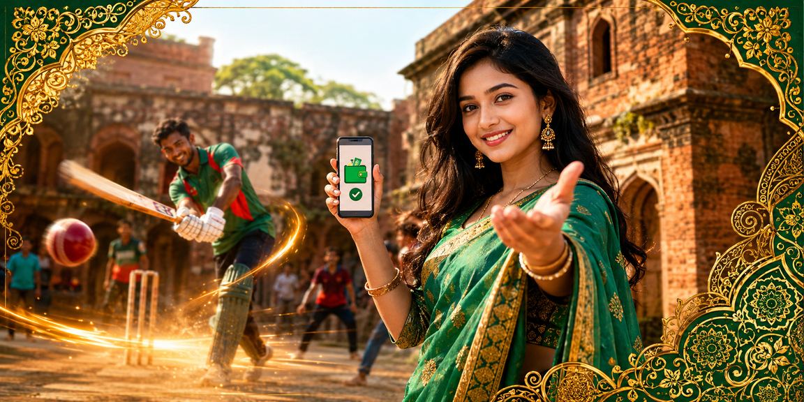 সোনারগাঁওয়ে শাড়ি পরিহিত মহিলার ক্রিকেট বেটিং অভিজ্ঞতা