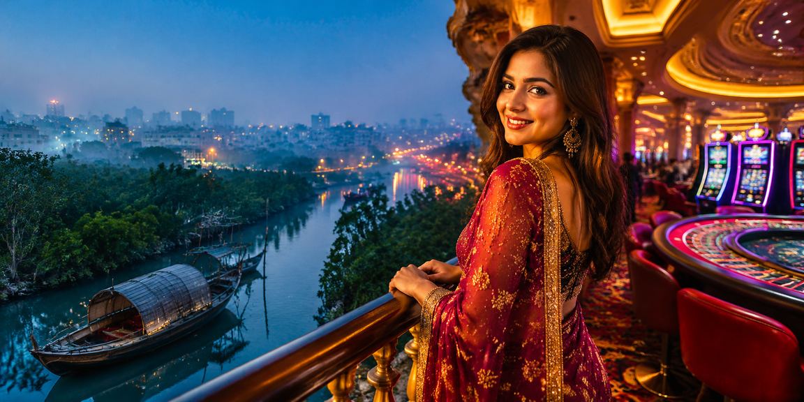 সুন্দরবন অঞ্চলের একজন বাংলাদেশি খেলোয়াড় অনলাইনে বেটিং উপভোগ করছেন